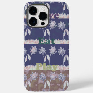 Liefde Blauw Baby shower kleuren Case-Mate iPhone 14 Pro Max Hoesje