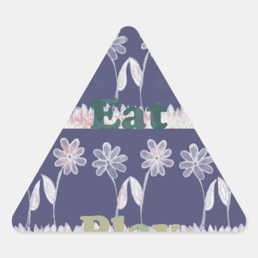 Liefde Blauw Baby shower kleuren Sticker (Voorkant)