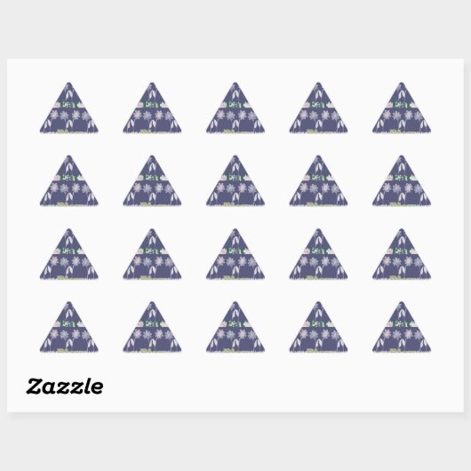 Liefde Blauw Baby shower kleuren Sticker (Vel)