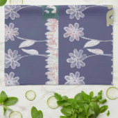 Liefde Blauw Baby shower kleuren Theedoek (Gevouwen)