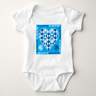 Liefde (Blauwe Diamant) Romper