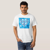 Liefde (Blauwe Diamant) T-shirt (Voorkant volledig)