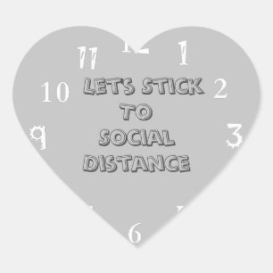 Liefde blijf veilig en veilig reizen 27/7 hart sticker