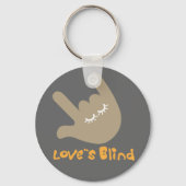 Liefde Blind Sleutelhanger (Voorkant)