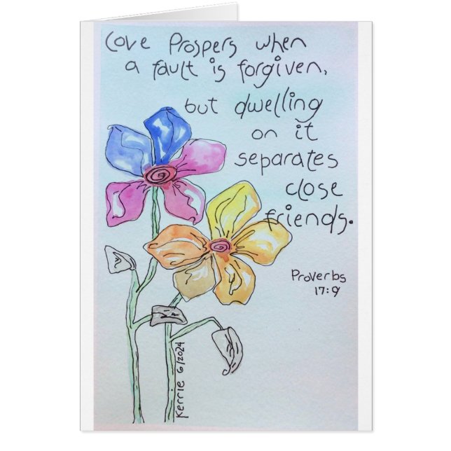 Liefde bloeit als... (Voorkant)