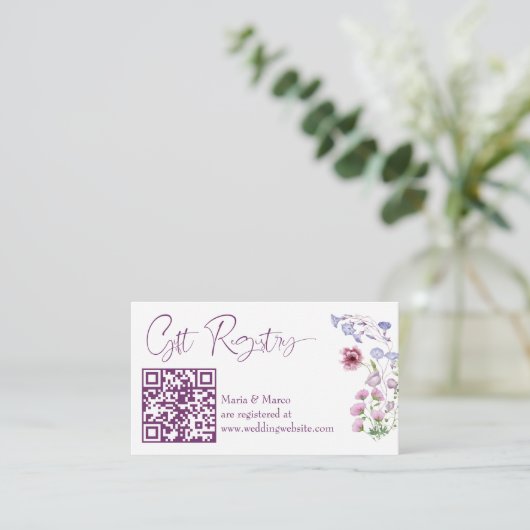 Liefde bloeit boho wildflower vrijgezellenfeest informatiekaartje (Staand voorkant)