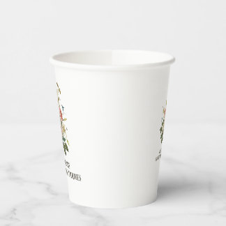 Liefde bloeit met Natuur Papieren Bekers