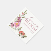 Liefde bloeit | Rosey Spring Vrijgezellenfeest Servet (Hoek)