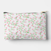 Liefde Bloeit Roze Bloemige Trouwfeest Etui (Achterkant)