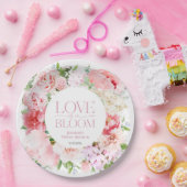 Liefde bloeit | Wild Garden Lijst Vrijgezellenfees Papieren Bordje (Feest)