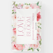 Liefde bloeit | Wild Garden Lijst Vrijgezellenfees Spandoek (Verticaal)