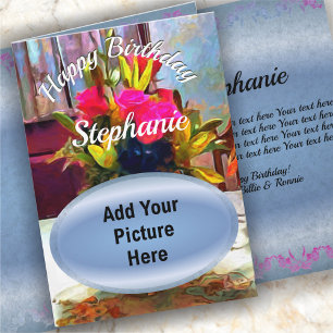 Liefde bloemen Birthday PM0001 Card Kaart