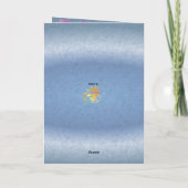 Liefde bloemen Birthday PM0001 Card Kaart (Achterkant)