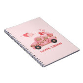 Liefde bloemen, Valentijnsdag 2023 Notitieboek (Rechterzijde)