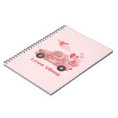 Liefde bloemen, Valentijnsdag 2023 Notitieboek (Linkerzijde)