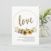 Liefde Bloemig Bericht van Uitstel van Afspraak Kaart (Staand voorkant)