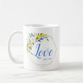 Liefde Bloemig Koffiemok (Links)