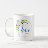 Liefde Bloemig Koffiemok (Links)