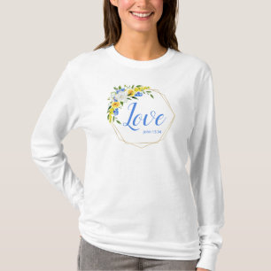 Liefde Bloemig T-shirt