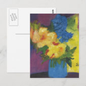 Liefde bloesems briefkaart (Voorkant / Achterkant)