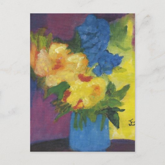 Liefde bloesems briefkaart (Voorkant)