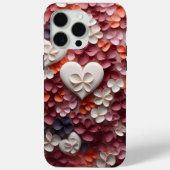 Liefde bloesems in harten Case-Mate iPhone case (Achterkant)