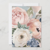 Liefde Bloom Pioenentuin Boho Arch Vrijgezellenfee Kaart (Achterkant)