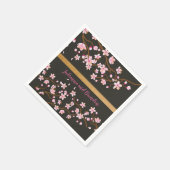 Liefde bloomt Cherry Blossom Paper Servet (Hoek)