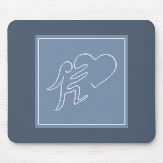 LIEFDE (BLUEBERRY) MUISMAT (Voorkant)