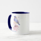 Liefde Bluebird Garden Birds zo'n fun Quote Mok (Voorkant links)