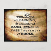 Liefde boeken briefkaart (Voorkant)