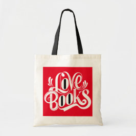 Liefde Boeken Kalligrafie Design Tote Bag