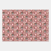 Liefde Boho Regenboog Foto Inpakpapier Vel (Voorkant)