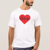 Liefde Bolivia T-shirt (Voorkant)