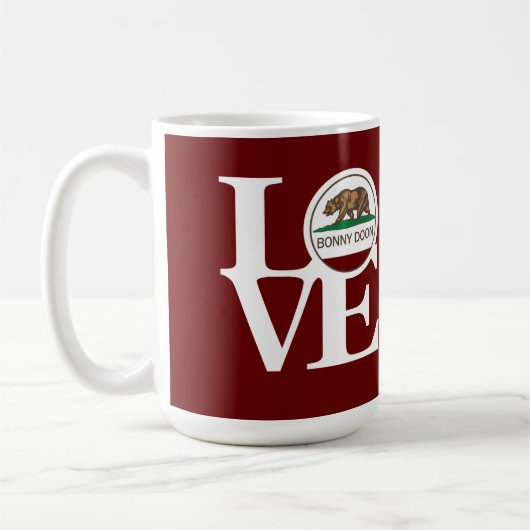 LIEFDE Bonny Doon 15oz Mok (Links)