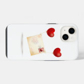 Liefde boodschap iPhone hoesje (Achterkant horizontaal)