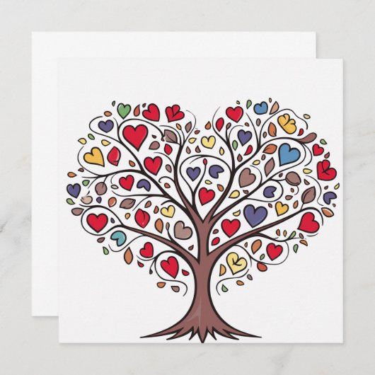 Liefde boom (Voorkant / Achterkant)