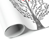 Liefde boom cadeaupapier (Rol Hoek)