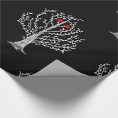 Liefde boom cadeaupapier (Hoek)