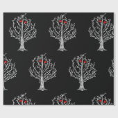 Liefde boom cadeaupapier (Vlak)