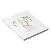Liefde boom notitieblok (Schuin)