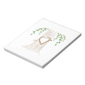 Liefde boom notitieblok (Linkerzijde)