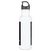 Liefde boom Roestvrij stalen flesje Waterfles (Achterkant)