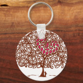Liefde boom sleutelhanger (Voorkant)