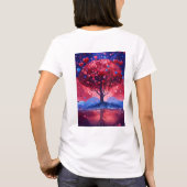 Liefde boom t-shirt (Achterkant)