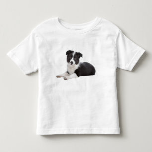 Liefde Border Collie Puppy Hond Peuter T-shirt
