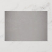 Liefde & Botten Spooky Rood Bloemen Bruiloft Detai Informatiekaartje (Achterkant)