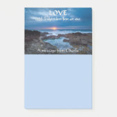 Liefde bouwt bruggen, aangepast na-it notities post-it® notes (Voorkant)