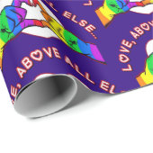 Liefde boven alles anders cadeaupapier (Rol Hoek)