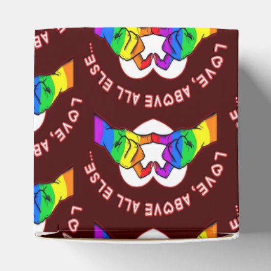 Liefde Boven Alles Bedankdoosjes (Bovenkant)